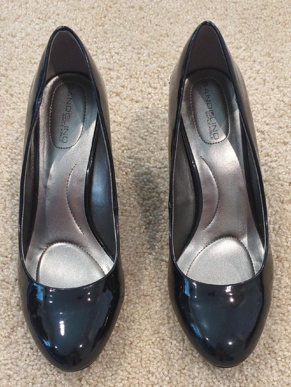 Bandolino Black Patent Leather Women's Pumps